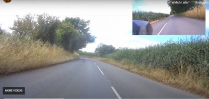 Dash Cam Video on Triumph Tiger 1200 GT Pro