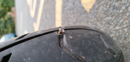 A Puncture in the Rear Tyre!!!!!